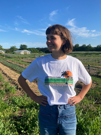 Ackerpulco Farm Shirt, Print grün